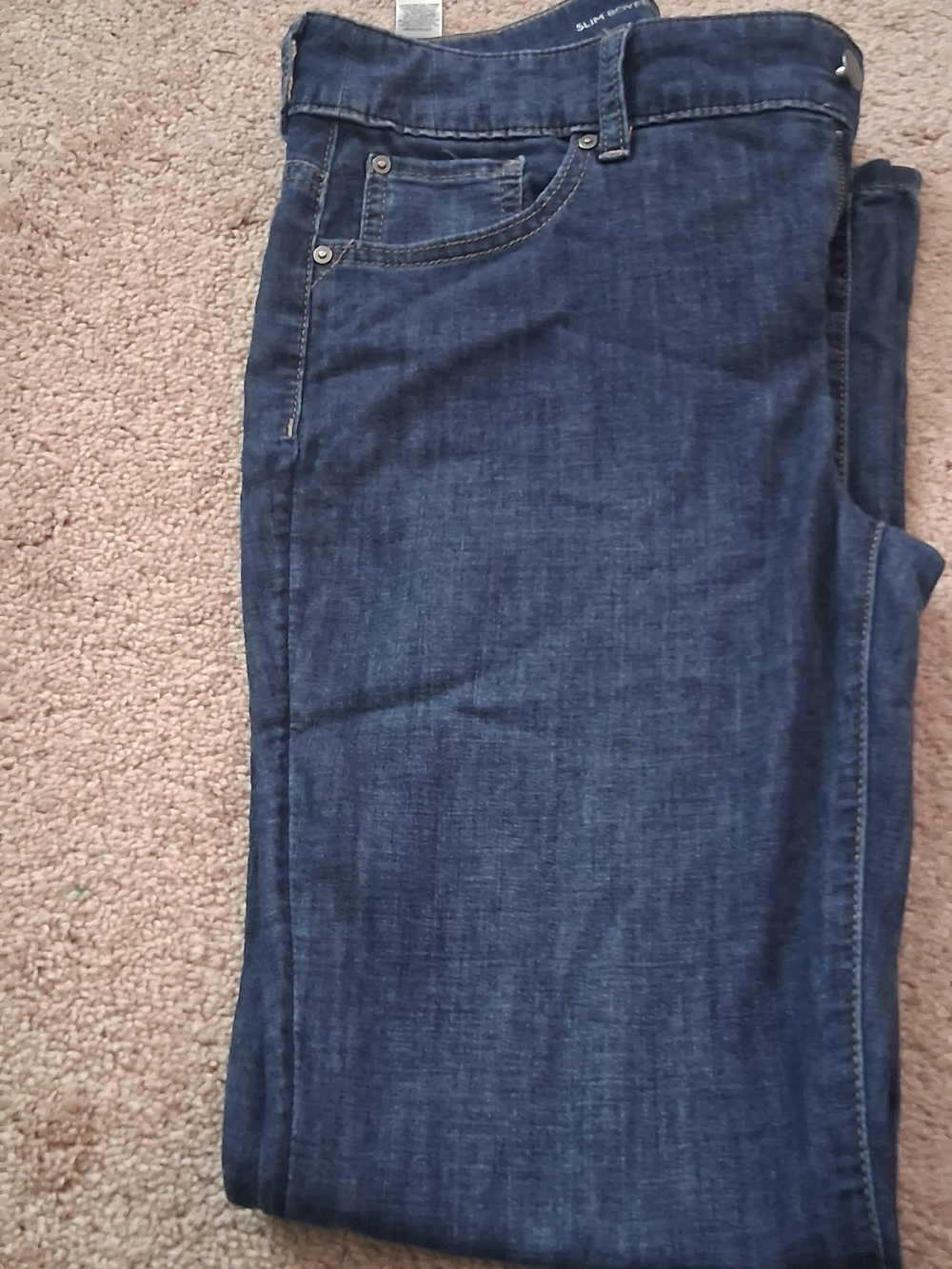Chico's Dark Blue Slim Boyfriend Ankle Jeans - Picture 2 of 4